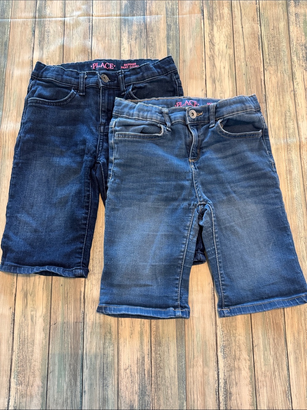 The Children's Place Denim Capri Shorts (Sz: 10)